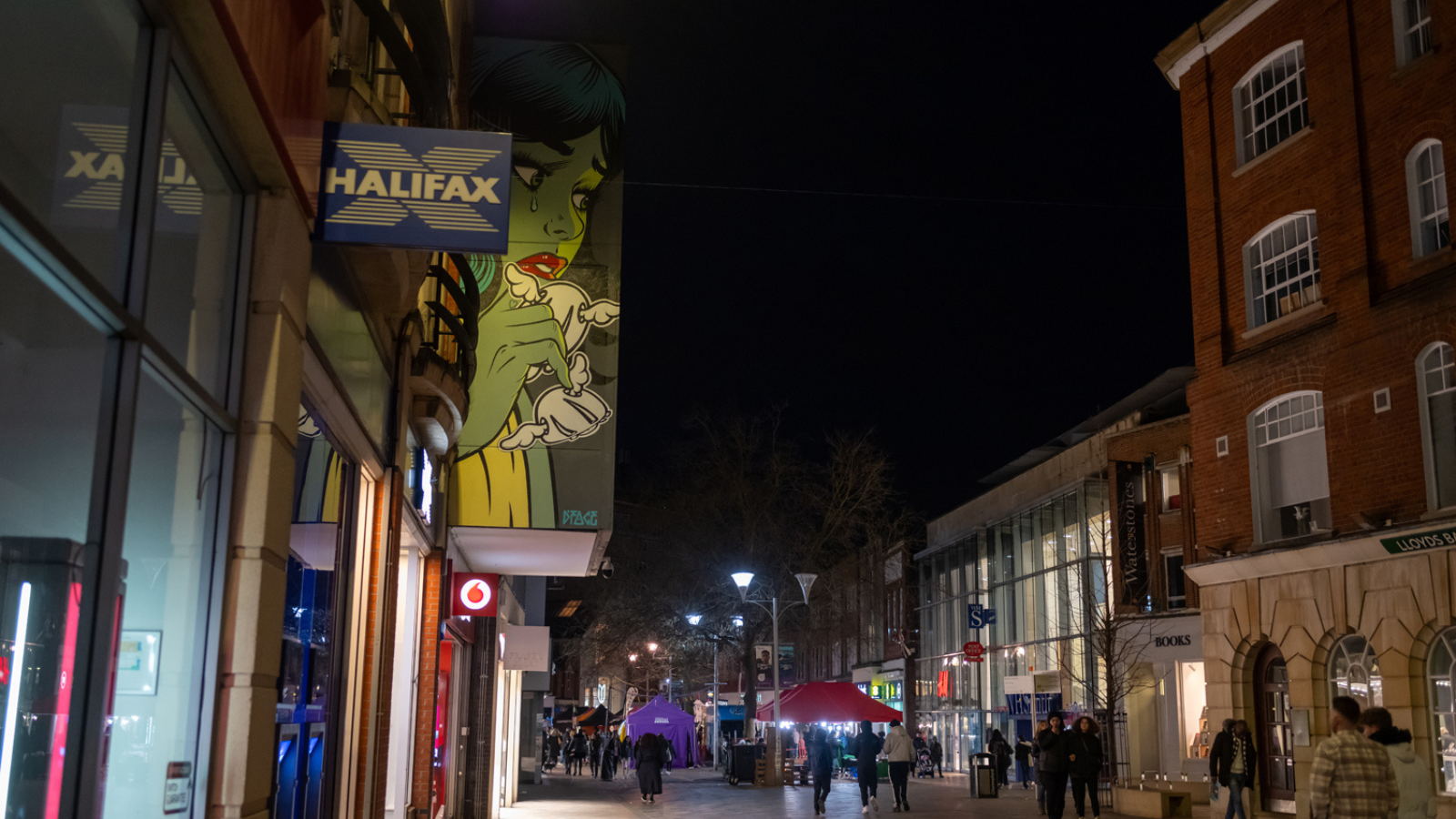 Concrete Canvas At Night