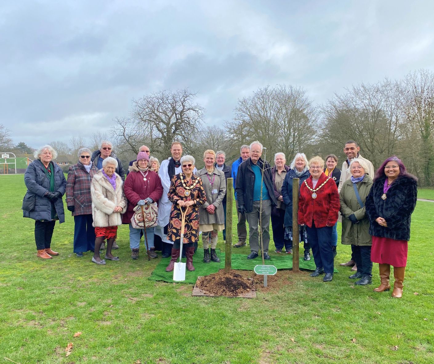 Group Photo Tree Planting