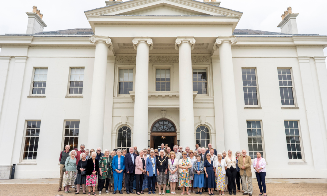 Group shot outside Hylands House.png