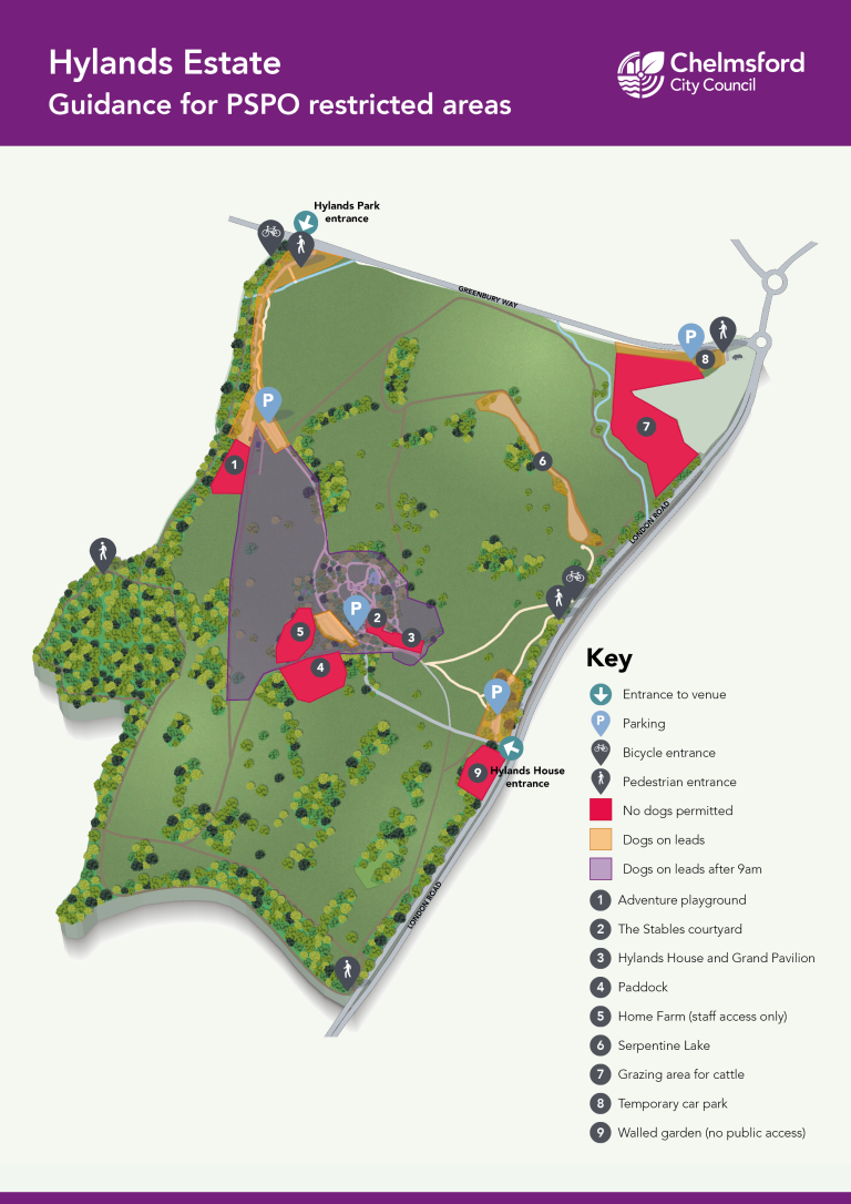 Hylands PSPO Map For City Life