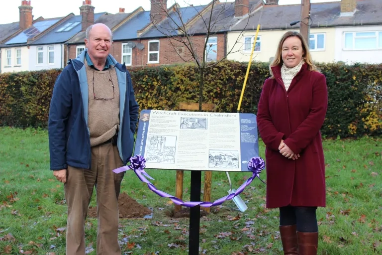 John Worland And Cllr Goldman