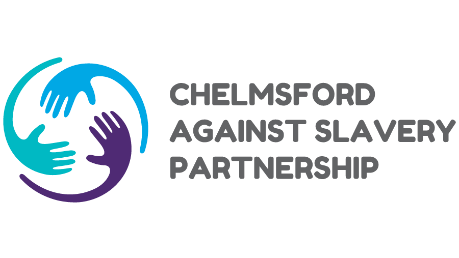 Chelmsford Against Slavery Partnership Full Logo
