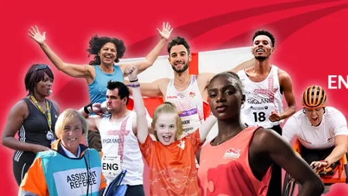 England Athletics Senior And Para Championships Banner