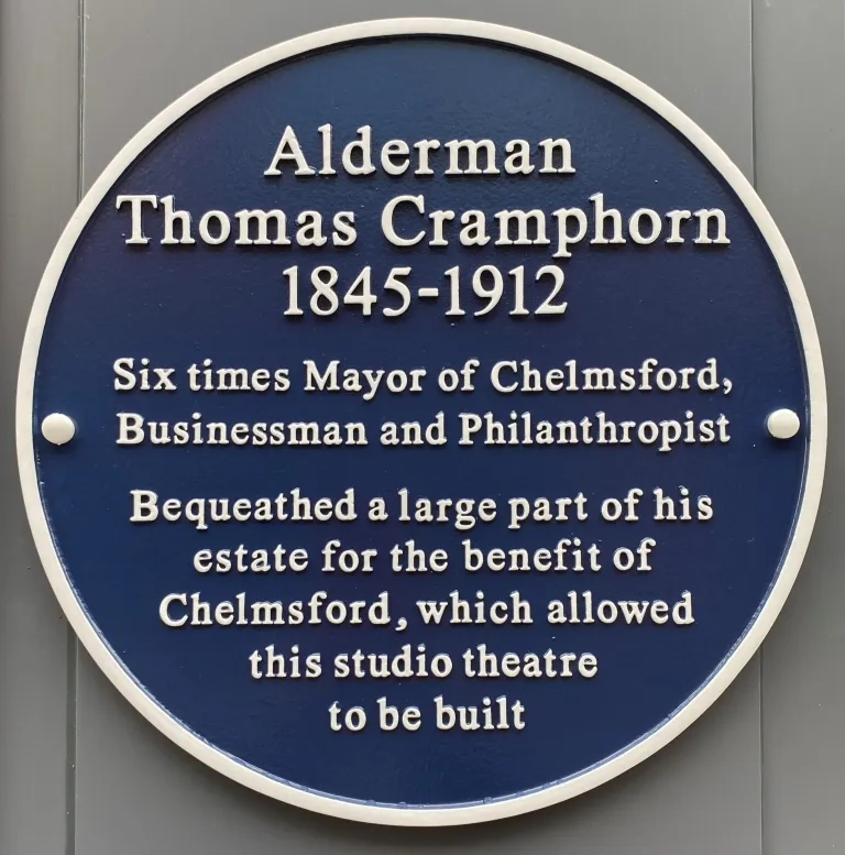 Plaque for Alderman Thomas Cramphorn