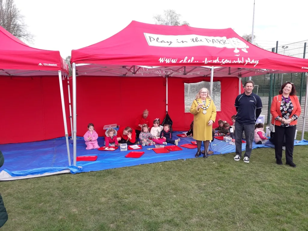 Play in the park tent
