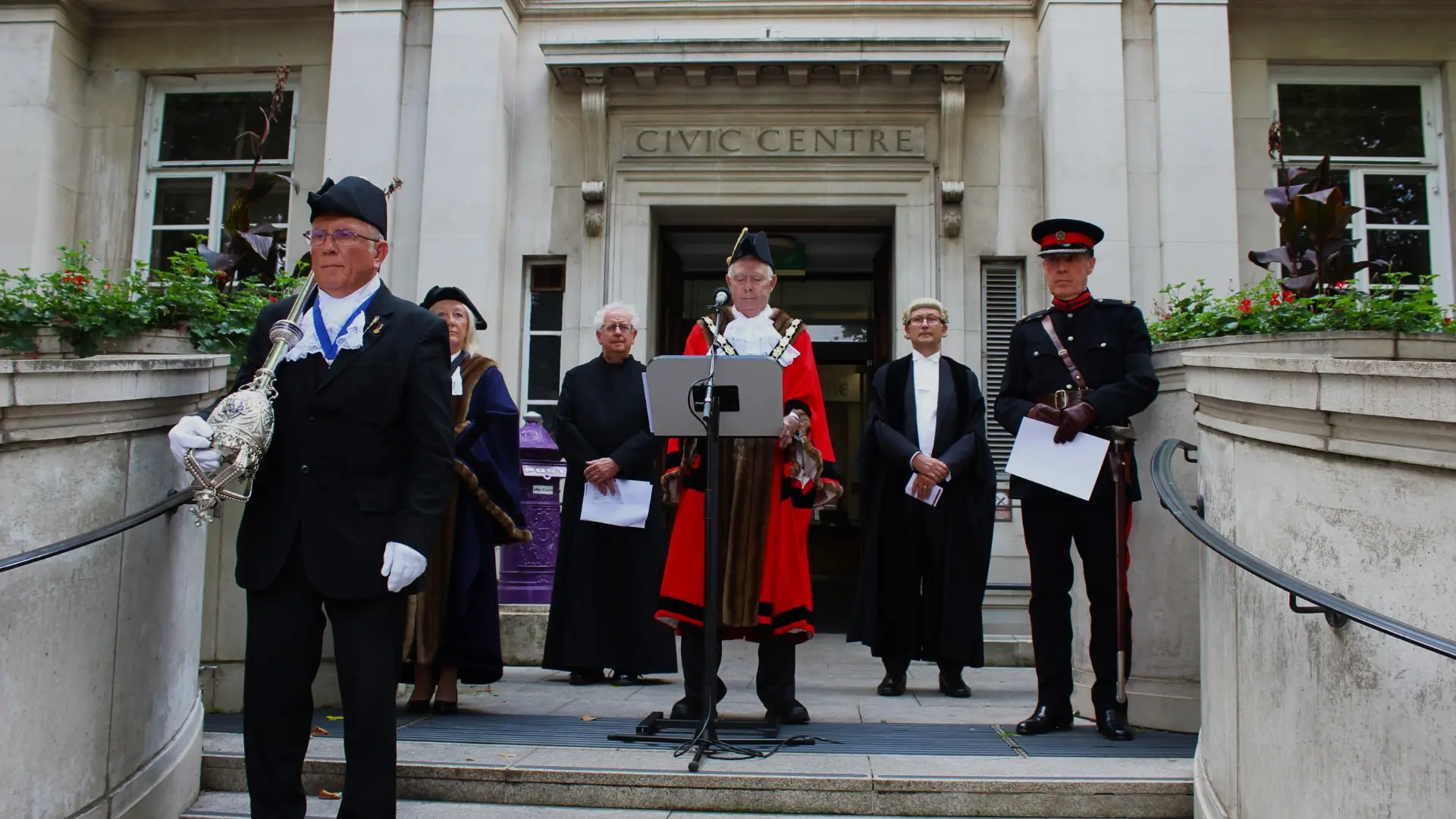 Mayor Galley At Proclaimation