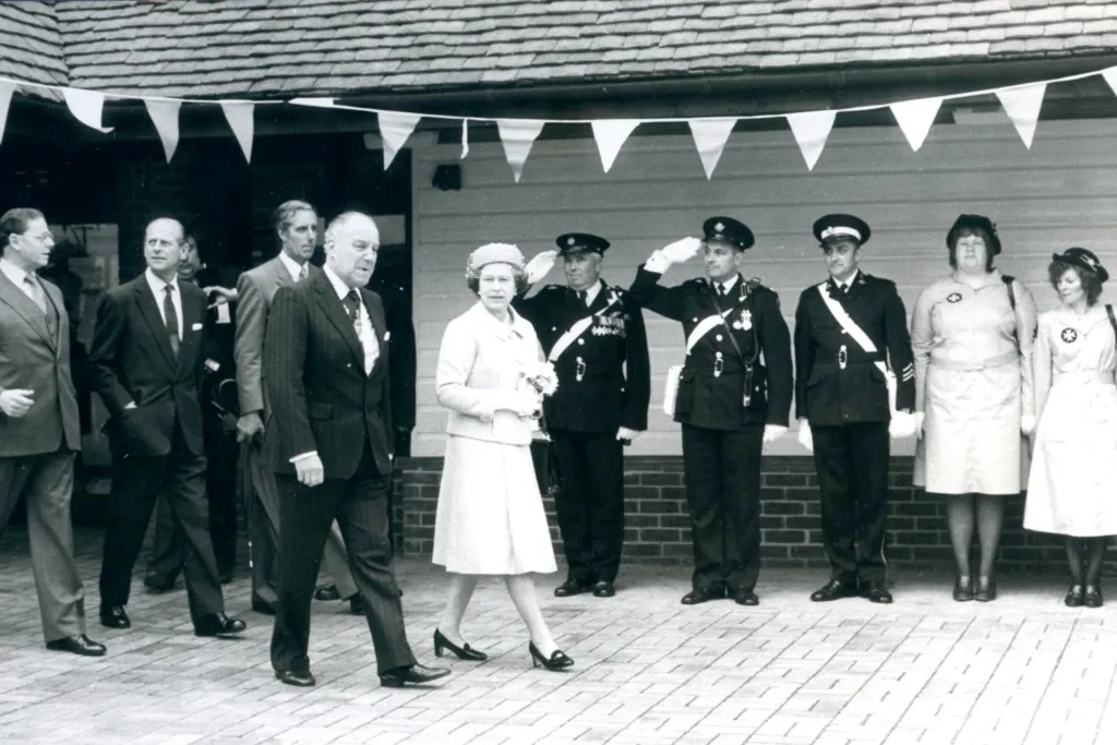 The Queen Visiting South Woodham Ferrers