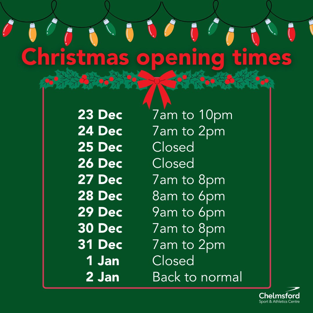 CSAC Opening Times