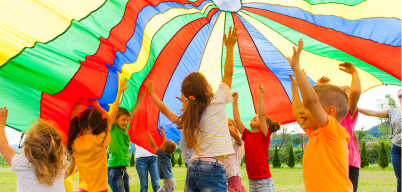 Children Playing Outside