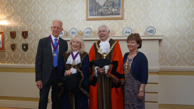Mayor Galley And Deputy Mayor Dobson