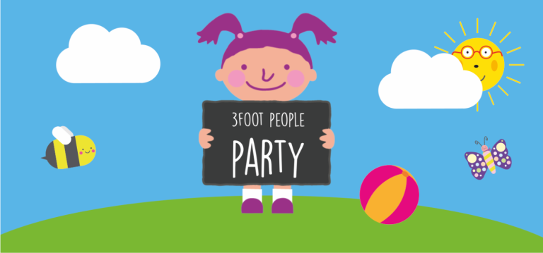 3Foot Party Website Image