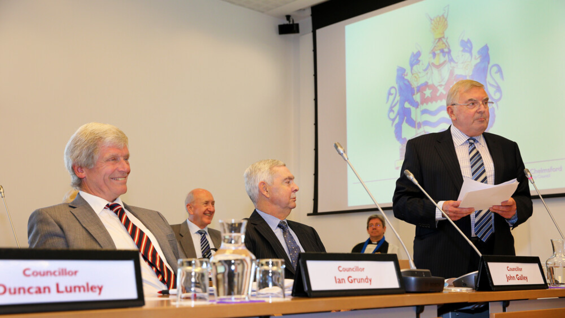 Councillor Galley In 2014