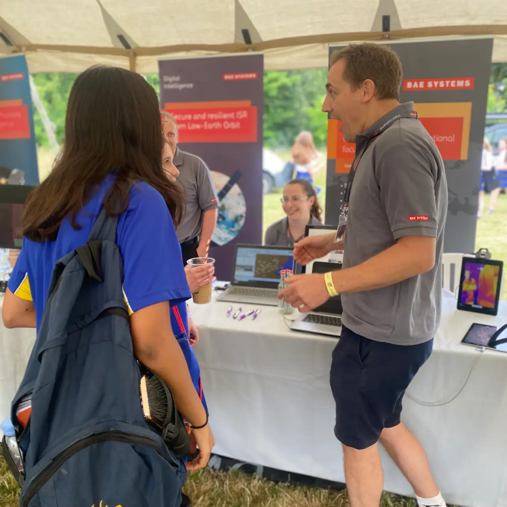 Students Meet BAE Systems Staff