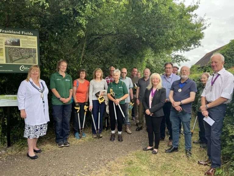 Deputy Mayor Dobson At Frankland Fields