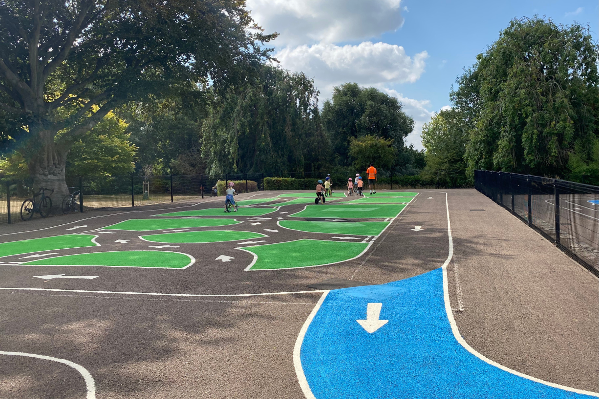 A Balance Bike Session Underway