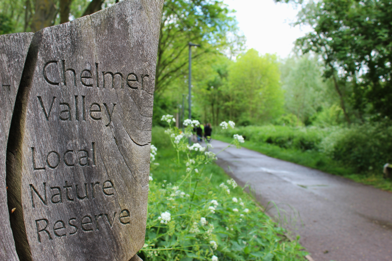 Chelmer Valley Local Nature Reserve (Sign)