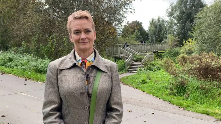 Cllr Moore In Bunny Walks