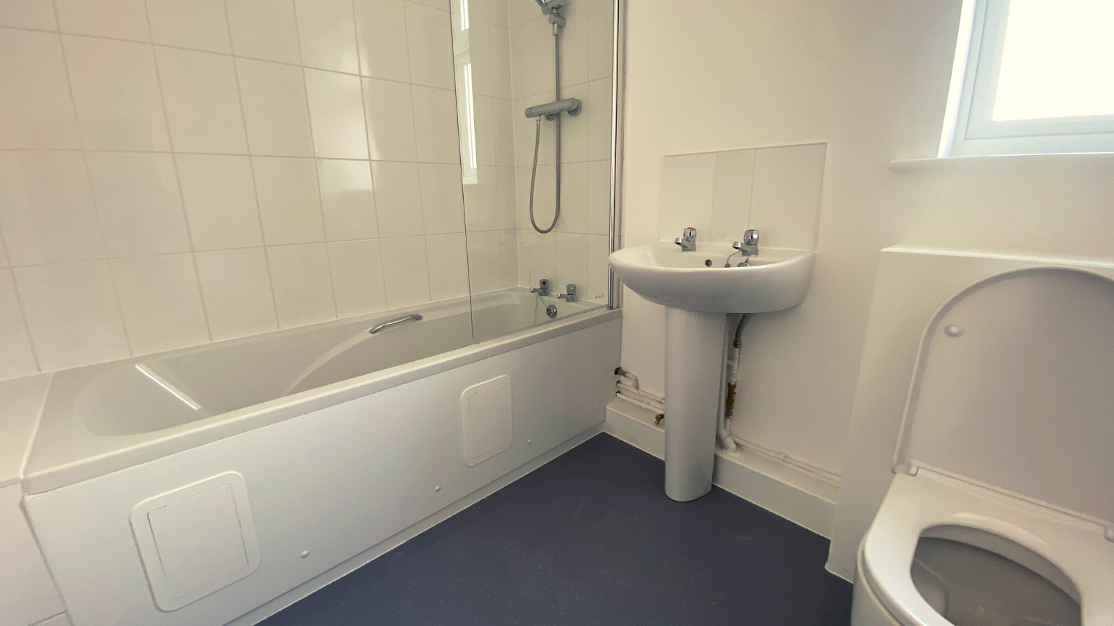 New bathroom facilities