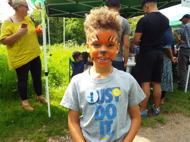 Marconi Ponds (Boy With Facepaint)