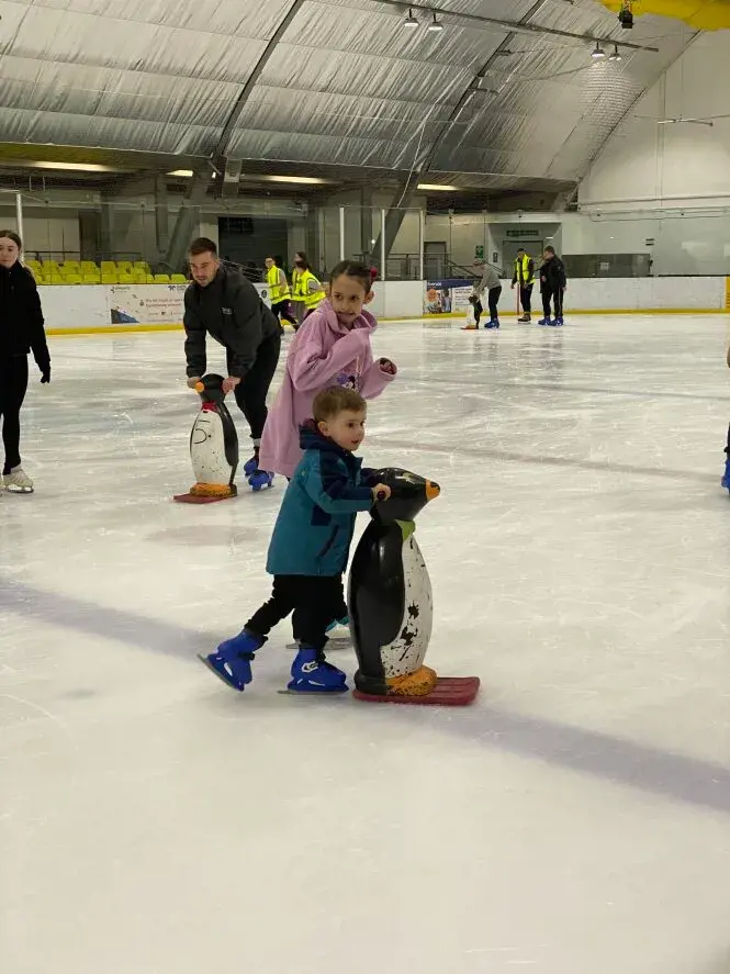 Sport For Confidence Accessible Ice Skating Session
