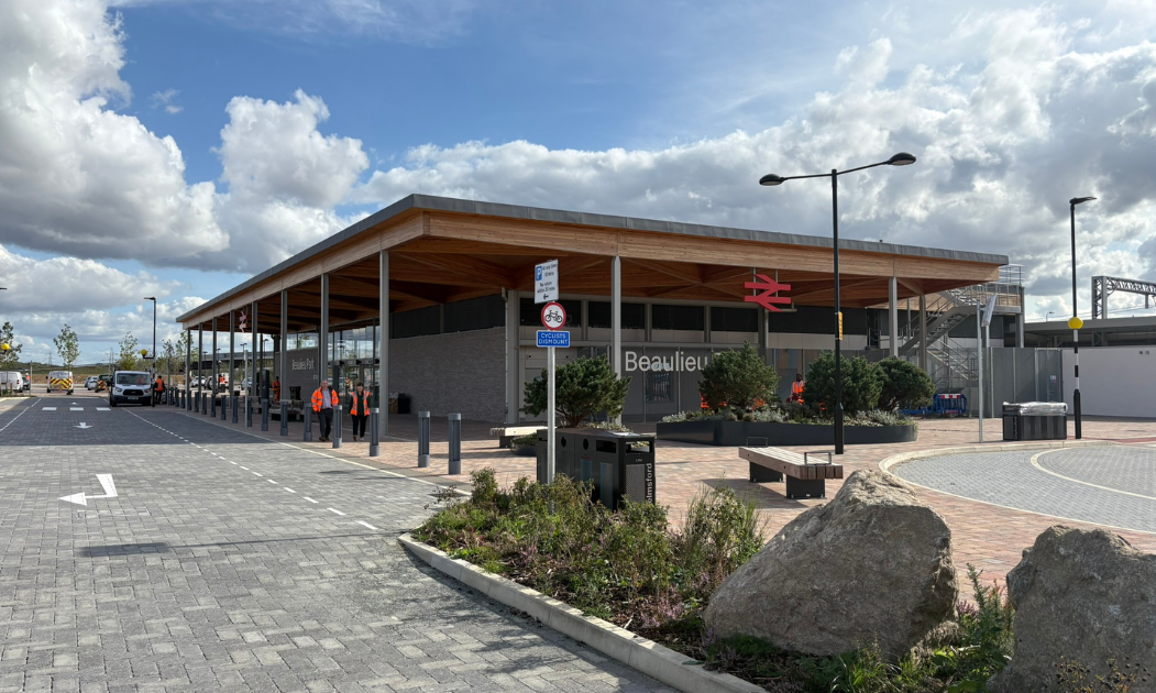 Exterior Beaulieu Park Station
