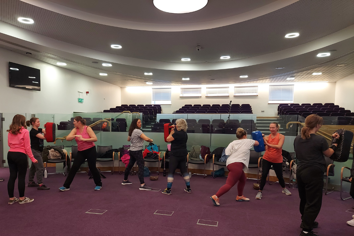 Women's Self Defence Class At The Civic Centre