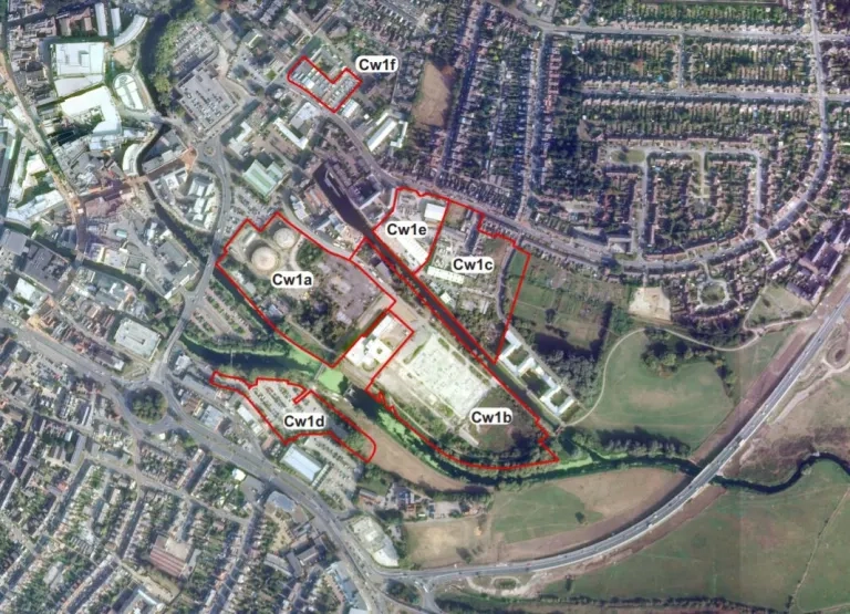 Chelmer Waterside Map