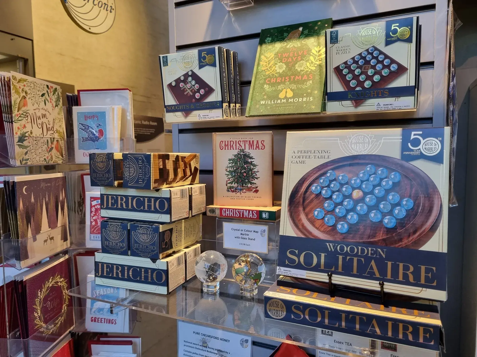 Mixed wooden board games