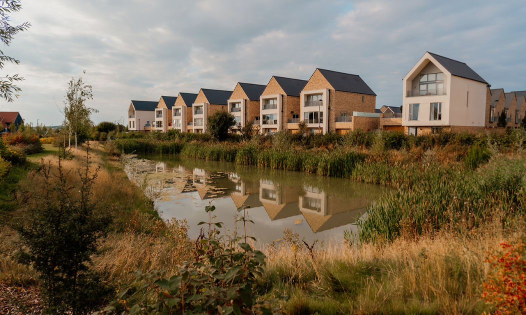 Houses Overlooking The Linear Park
