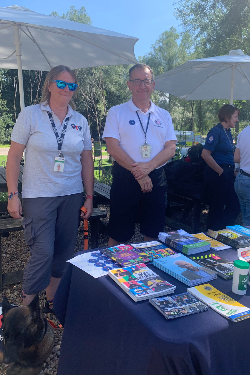 Safer Chelmsford Partners At A Papermill Lock Engagement Day