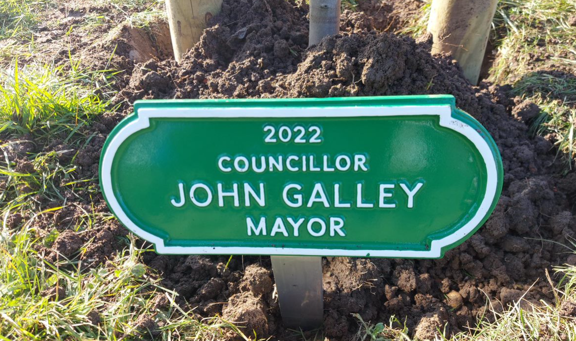 John Galley plaque