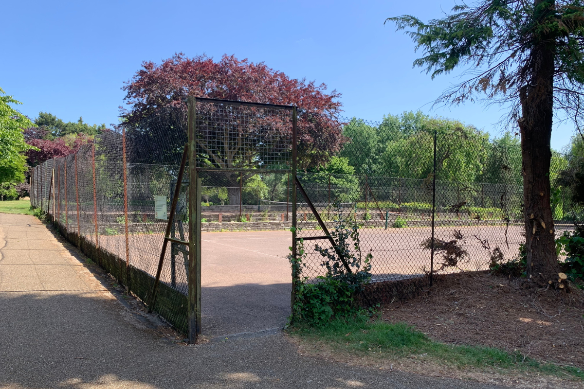 Tennis Courts At Tower Gardens