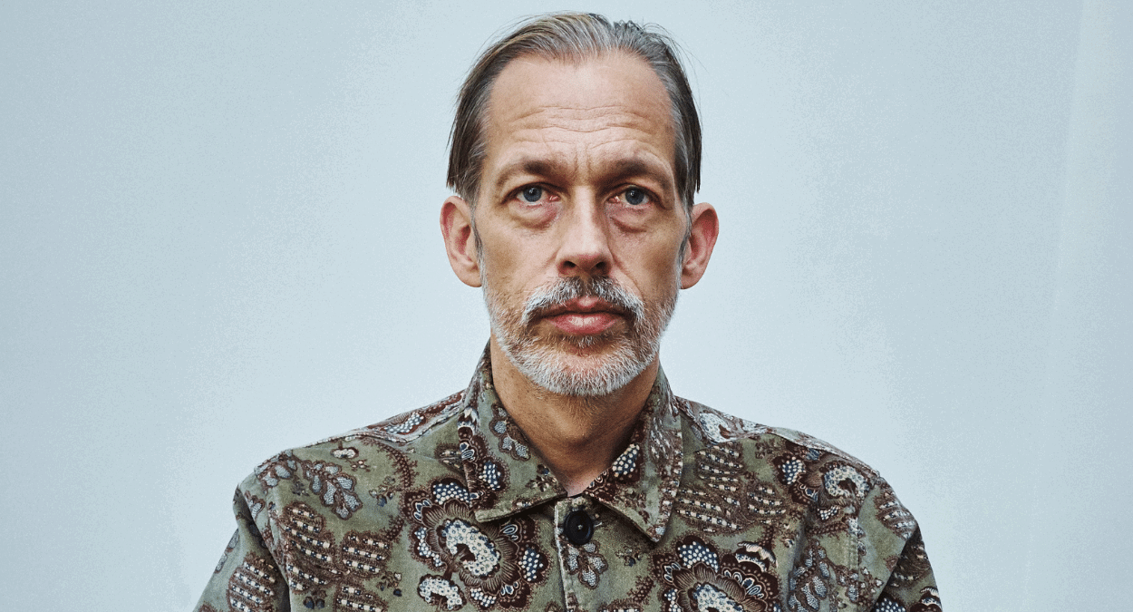 A Photo Of Musician Andy Bell Looking Straight To Camera