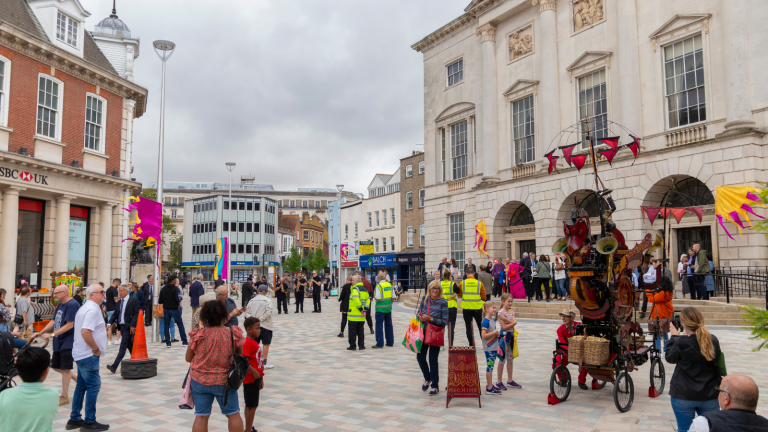 Tindal Square Launch Wide Shot