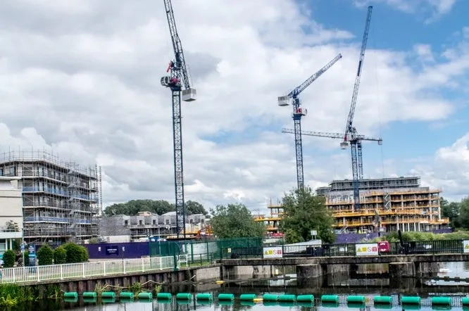 Cranes And Construction