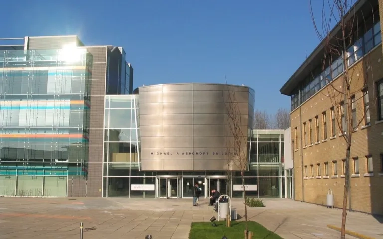 Exterior Of Anglia Ruskin University